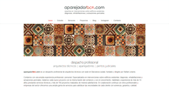 Desktop Screenshot of aparejadorbcn.com